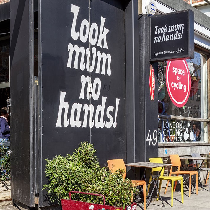 Image of shop called look mum no hands