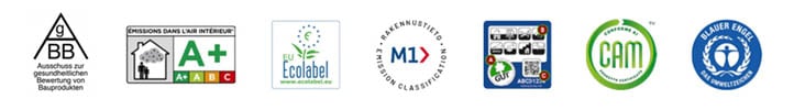 Flooring Eco/Green Label Logos