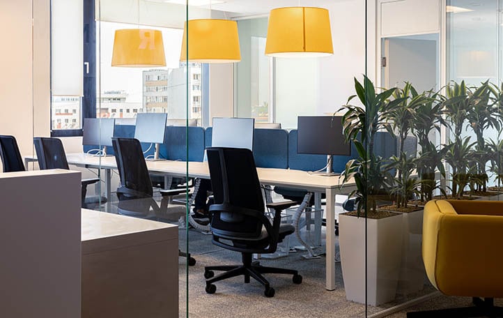 Renomia's office with Milliken Coastline/ Seascape/ Crush Carpet