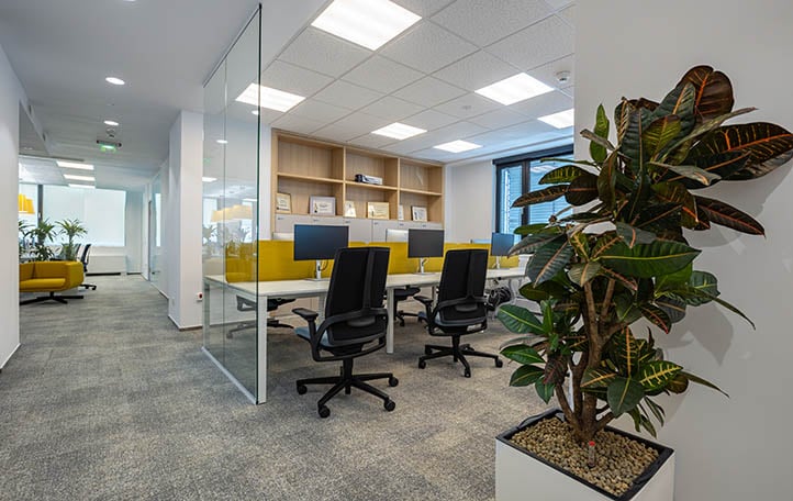 Renomia's office with Milliken Coastline/ Seascape/ Crush Carpet