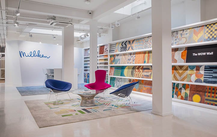 Milliken's London Showroom