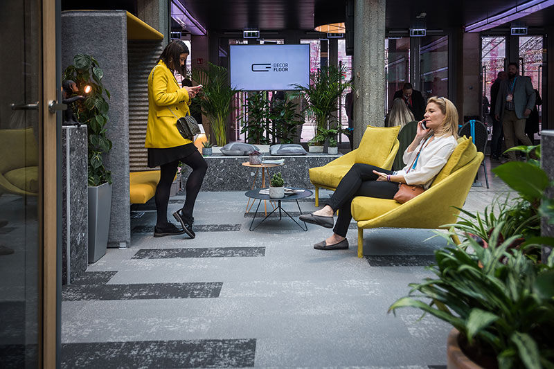 Produktserie - Wählen Sie Teppichmodule mit Bestand