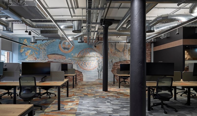 Lightbox, Melba-Sorbet Tint, Melba-Sorbet Neutral, Rust-Orange Tint - Wallace Whittle, Glasgow, United Kingdom